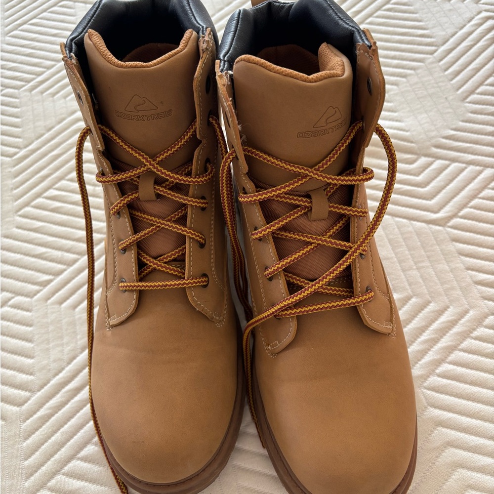 Ozark Trail Tan Hiking Boots